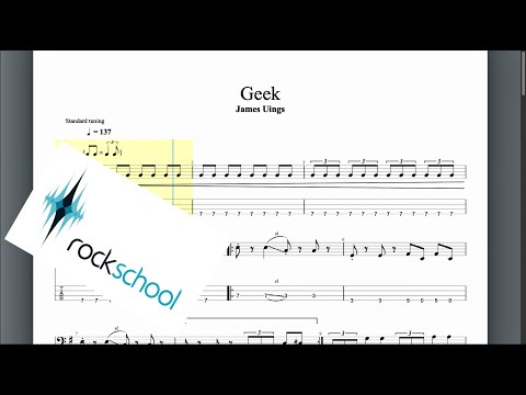 Geek Rockschool Grade 5 Bass