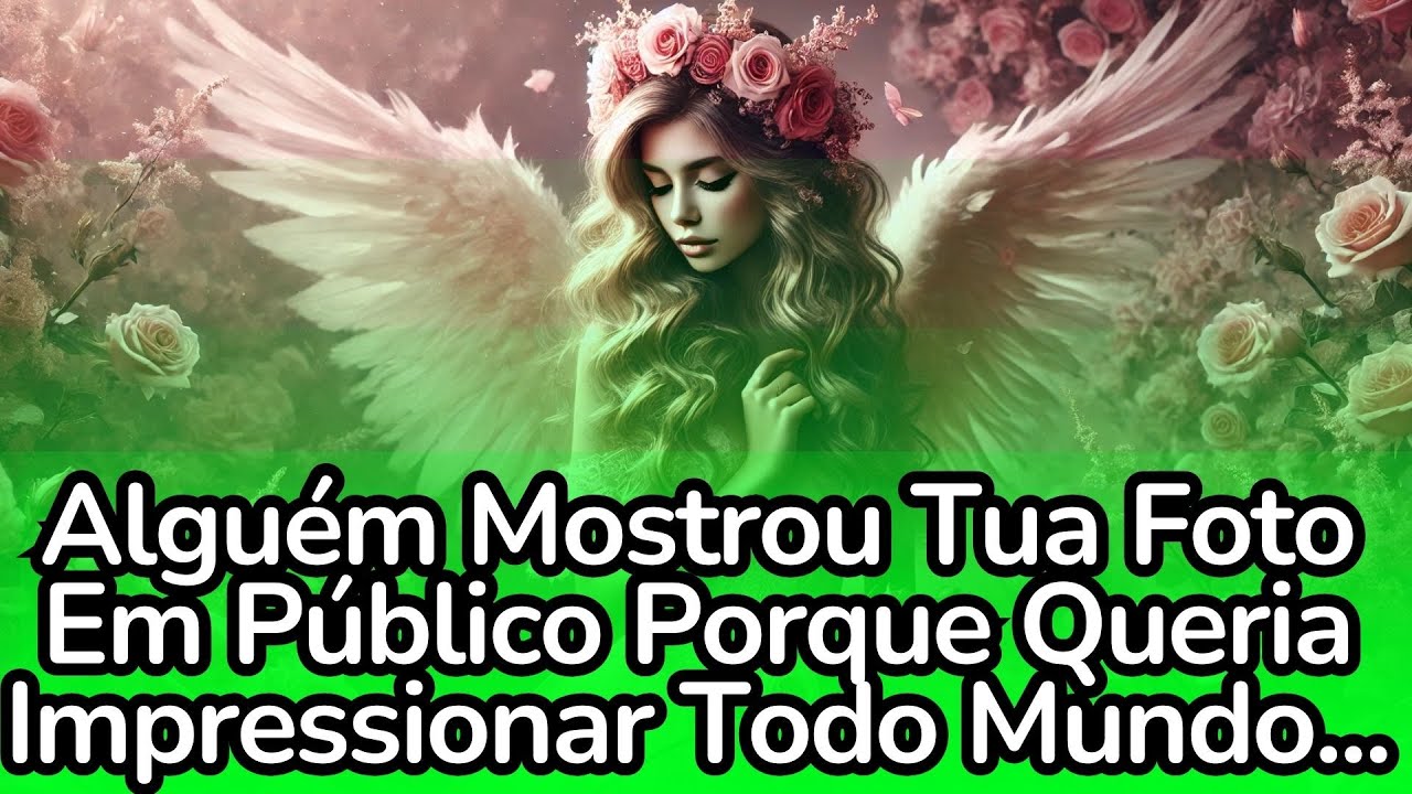 💌💘Alguém Mostrou Tua Foto Em Público Porque Queria Impressionar Todo Mundo... #anjos #mensagem