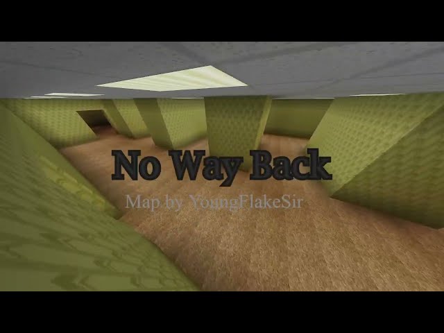 No Way Back: A Backrooms Horror Puzzle Map Minecraft Map