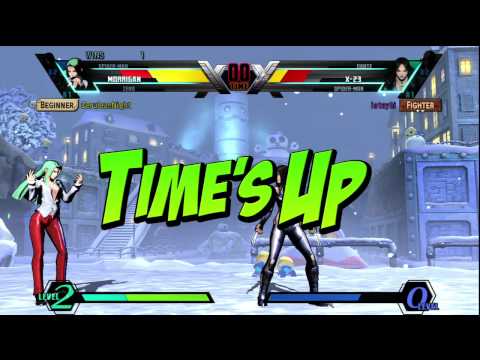 Ultimate Marvel vs Capcom 3 (PS3) -- Non-Ranked Matches 188 - "How do I shots a Web?"