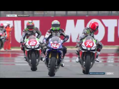 Pirelli Riviera di Rimini Round - STK1000 winning celebration