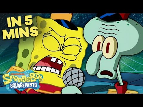 バンドギークス ft.5分で "Sweet Victory" ?| スポンジボブ・スクエアパンツ (Band Geeks ft. "Sweet Victory" ? in 5 Minutes! | SpongeBob SquarePants)