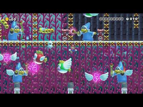 Magical Underwater Chaos 2 by Rawrrr! - Super Mario Maker - No Commentary 1bs
