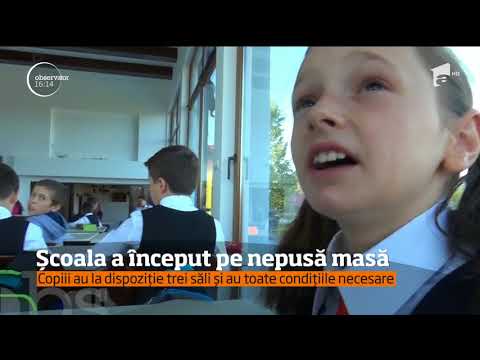 Într-o localitate din Bistrița-Năsăud, școala este un șantier