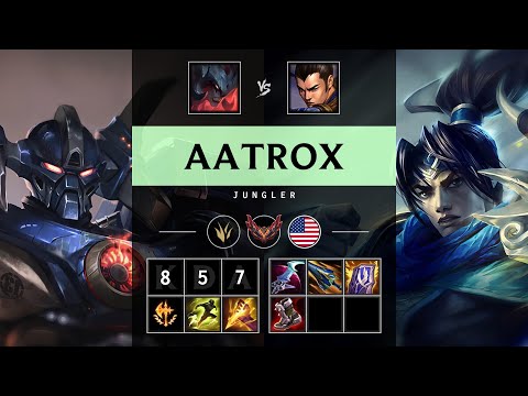 Aatrox Jungle vs Xin Zhao - NA Grandmaster Patch 25.15