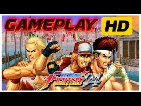 The King of Fighters '94 (1CC Level 8)   FATAL FURY TEAM (ITALY) Terry, Andy, Joe Playthrough