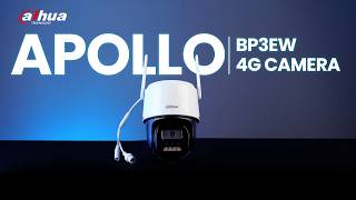 كاميرا مراقبة داهوا 4G لاسلكية بالطاقة الشمسية مع رؤية ليلية ملونة - Dahua Apollo BP3EW-4G