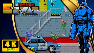 Cyber Police ESWAT (Arcade) 【Longplay】