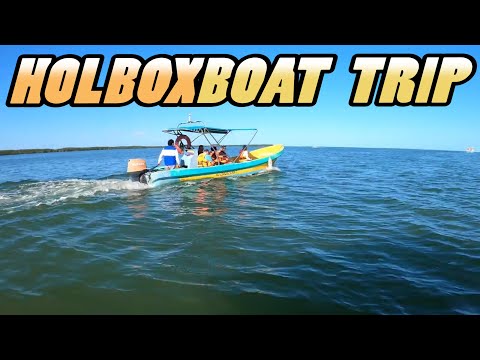 HOLBOX Island Boat Trip from Chiquila - Mexico (4k)
