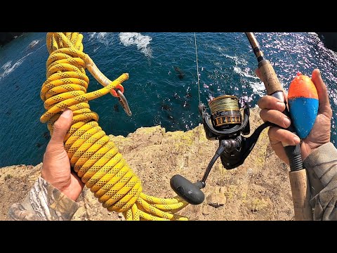 BIG Fish, BIG Cliff, BIG Bobber