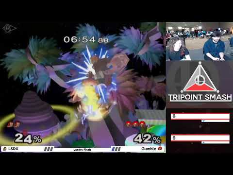 Tripoint Smash 39 - Losers Finals - LSDX (Roy/Ganondorf) Vs. Gumble (Captain Falcon/Samus)