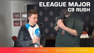 C9 Rush: "Even if teams know how we play it's really hard to stop." ELEAGUE Major Boston 2018