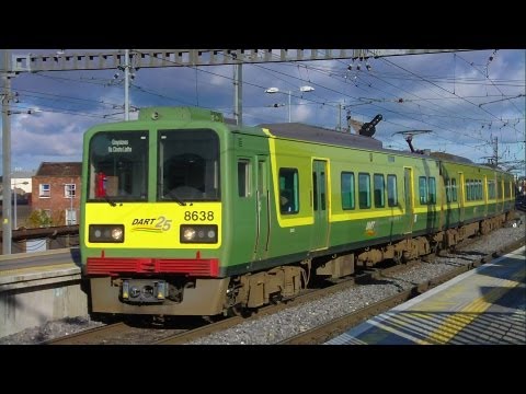 8520 and 8300 Class Dart Trains - Connolly Station, Dublin