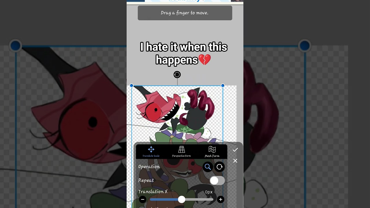 I feel so stupid when I get the wrong layer😭 #dandysworld #viral #fyp #ibispaintx