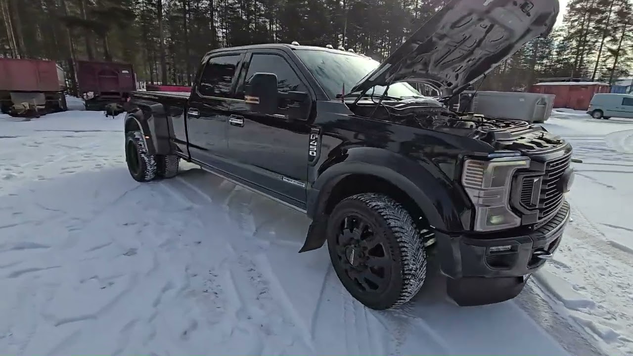 Lastbil FORD F-450 Platinum -2021 | Vändskiva | Fullutrustad