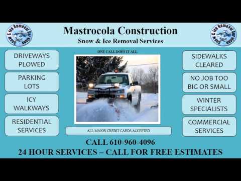 snow removal in king of prussia pa | Mastrocola Plowing 610-960-4096