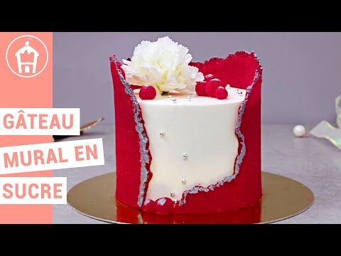 Sugar Wall Cake - Gâteau mural en sucre - Miam et Miam