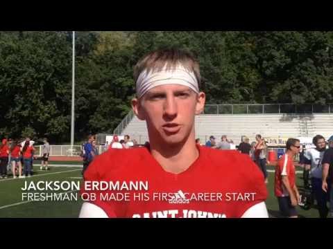 Post-Game Interviews w/SJU's Clark, Erdmann & Gutierrez - 2016 St. Scholastica