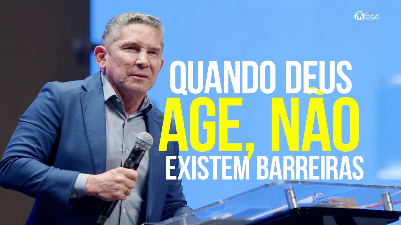 QUANDO DEUS AGE, NÃO EXISTEM BARREIRAS / ATOS 12 : 1-12 PR.  LOURIVAL PEREIRA