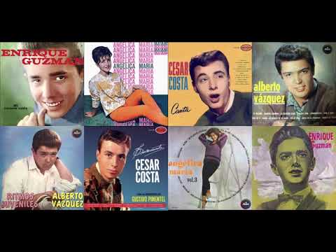 Recordando a Enrique Guzman, Angelica Maria, Cesar Costa, Alberto Vazquez: 4 Grandes Del Rock