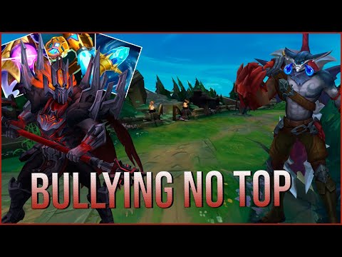SOMETIMES BULLYING IS NECESSARY TO WIN | MORDEKAISER VS AATROX - MUCK FORDEKAISER