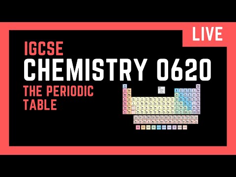 IGCSE Chemistry: Periodic Table & Atoms Combining