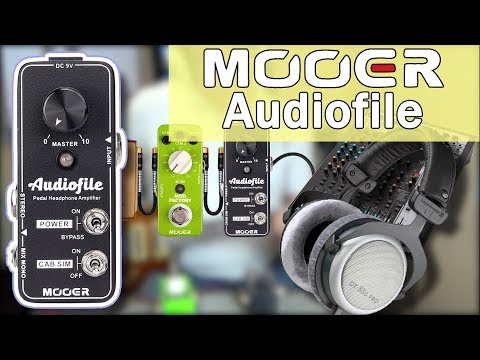 Audiofile Headphone Amplifier by MOOER | RockBoard