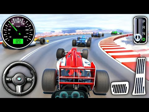 Ultimate Formula Car Racing Stunts Simulator 2024 - Impossible Car Mega Ramp 3D - Android GamePlay