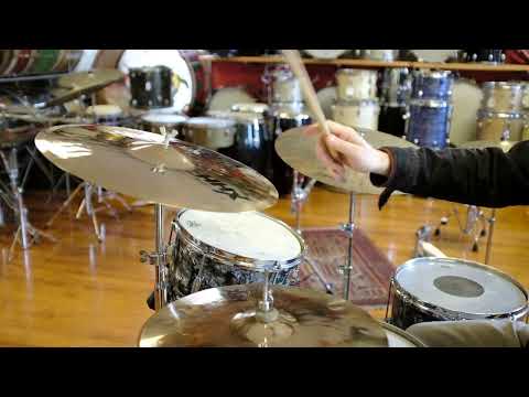 Used Sabian 18" HHX Thin Crash Cymbal 1275g