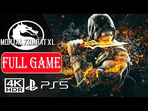 MORTAL KOMBAT XL【FULL GAME】No Commentary ✔️4K 60ᶠᵖˢ HDR PS5