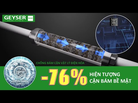 Công nghệ chống bám cặn vật lý điện hóa Galvanic (từ trường) của lọc tổng đầu nguồn Geyser