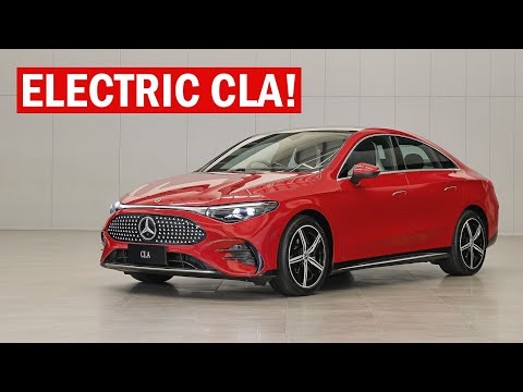 Thumbnail for 2026 Mercedes Benz CLA Electric WALKAROUND - It's a Game Changer! by Plug-in hybrid, Mercedes-Benz, Car, Vehicle, Van