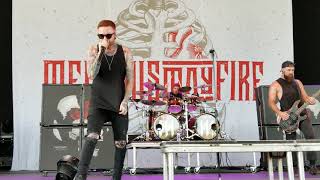 Memphis May Fire &quot;Vices&quot; live Disrupt Festival Arizona Akchin Pavilion 7/27/2019
