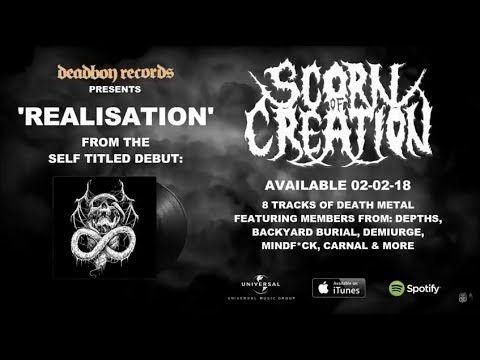 Scorn Of Creation - Realisation (Defying The Crown) debut single NZ DEATH METAL