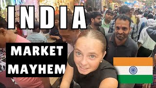 Travel vlog - EXPLORING THE CRAZIEST MARKET IN DELHI!! 🇮🇳 WE COULD NOT BELIEVE THIS IN INDIA!!