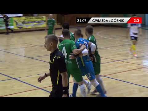 GWIAZDA RUDA ŚLĄSKA - GÓRNIK POLKOWICE 3:4 - BRAMKA 3:4