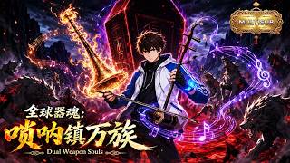 【Dual Weapon Souls】🎵Others Awaken Guns？My SSS Erhu & Suona Summon an Undead Army!