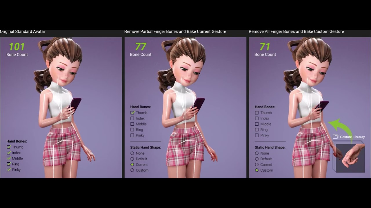 Advanced AccuRIG : Bake Hand Gesture | Character Creator 4