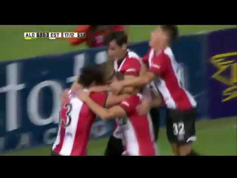 Emocionante relato: gol Aguirregaray de chilena en Aldosivi vs. Estudiantes