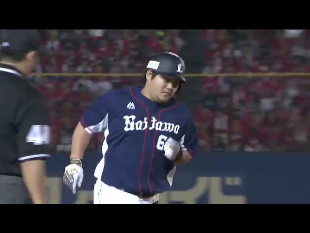 【6回表】ライオンズ・中村がレフト上段へホームラン!! 2016/9/3 M-L