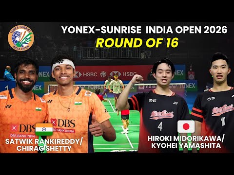 VIRAL MATCH!!! Satwik Rankireddy / Chirag Shetty vs Hiroki M /Kyohei Yamashita | India Open 2026