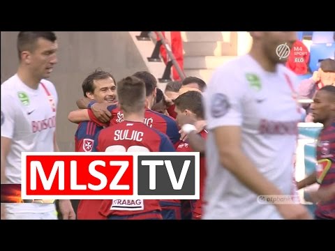 Vitalijs Jagodinskis öngólja a Videoton FC – DVTK mérkőzésen