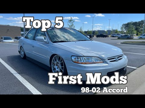 Top 5 First Mods you should do to your CG Accord (98-02)