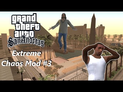 GTA San Andreas Extreme Chaos Mod - Funny Moments & Highlights [3]