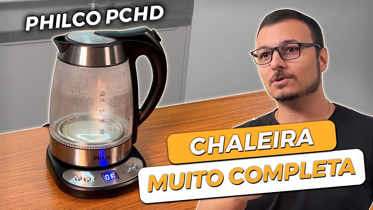 Chaleira Elétrica Philco Digital Glass - PCHD: Análise Completa!
