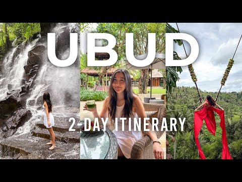 Bali Travel Vlog: 2 Days in Ubud, Bali (best things to do, white water rafting, & dining) 🌴