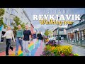 Reykjavik Iceland Walking Tour 4K Full Downtown City Walk In August 2025 Iceland City Walk 4k60
