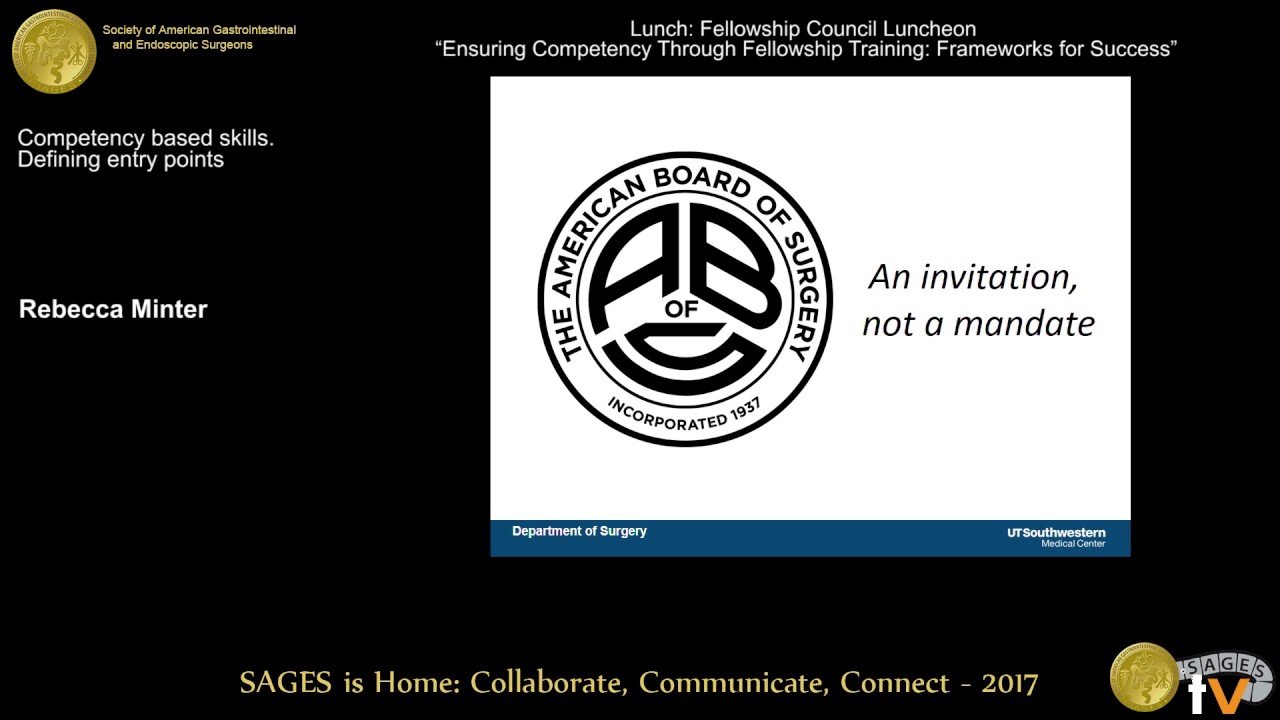 Entrustment & EPAs: An assessment framework to define competence for key transitions in training