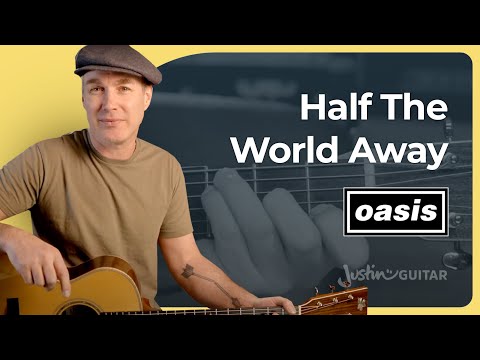 Half the World Away by Oasis | Easy Guitar Lesson