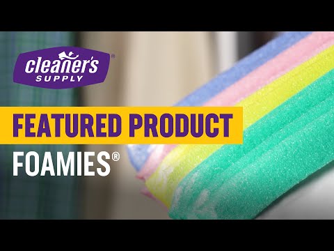 Plastic Suit Hangers W/ Foam Covered Bar - Cleaner's Supply